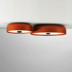 Lámpara de Techo Retro Nórdica | Plafón LED Minimalista