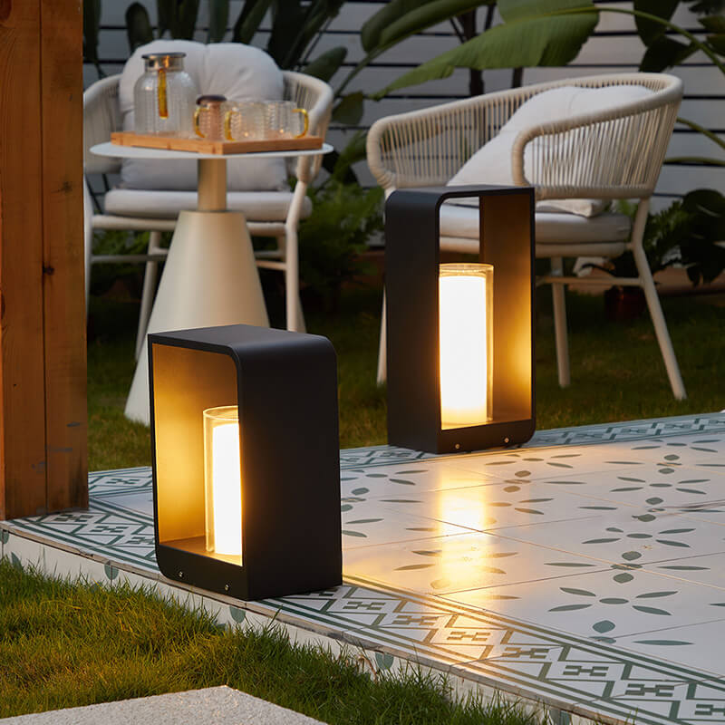 Luz LED Exterior Cuadrada Solar Impermeable