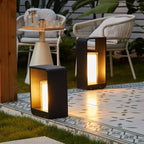 Luz LED Exterior Cuadrada Solar Impermeable