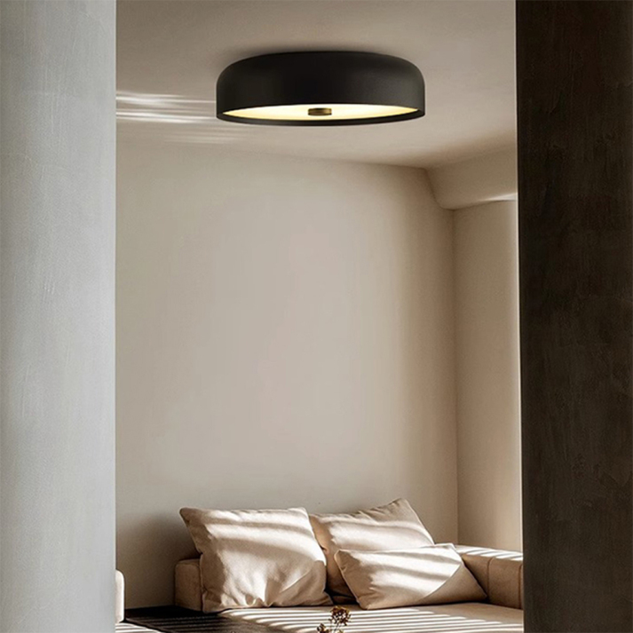 Lámpara de Techo Retro Nórdica | Plafón LED Minimalista