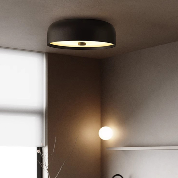 Lámpara de Techo Retro Nórdica | Plafón LED Minimalista