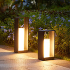 Luz LED Exterior Cuadrada Solar Impermeable