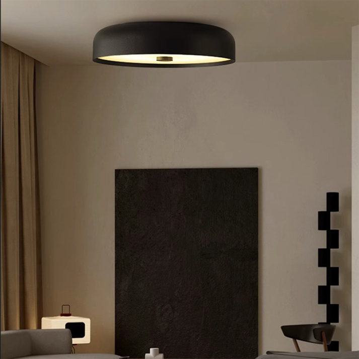 Lámpara de Techo Retro Nórdica | Plafón LED Minimalista