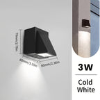Lámpara de Pared Exterior LED 3W/6W