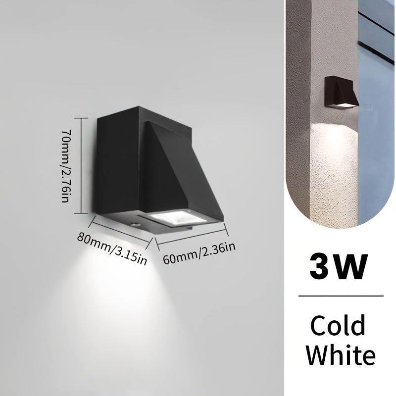 Lámpara de Pared Exterior LED 3W/6W