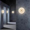 Aplique de Pared de Vidrio Vintage Nórdico