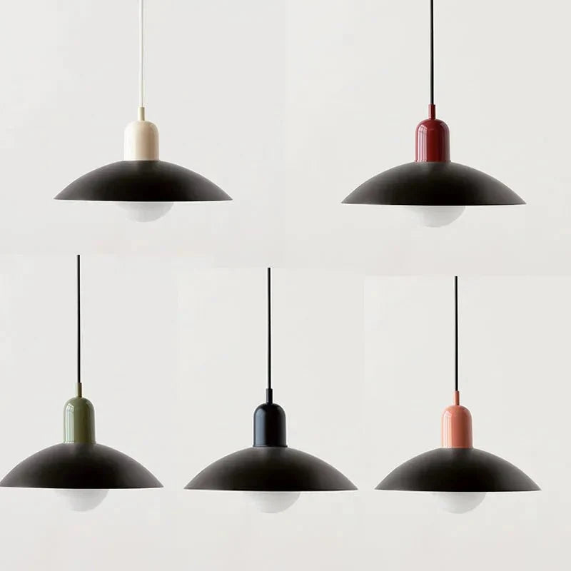 Lámpara Colgante Macaron Bauhaus | Lámpara de Techo Moderna y Colorida