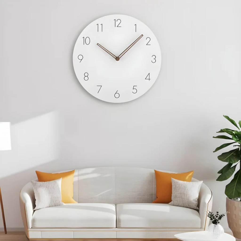 Reloj de Pared Minimalista Nork | Diseño Contemporáneo en Madera