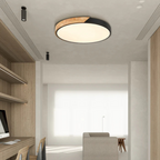 Lámpara de Techo LED Nórdica de Madera