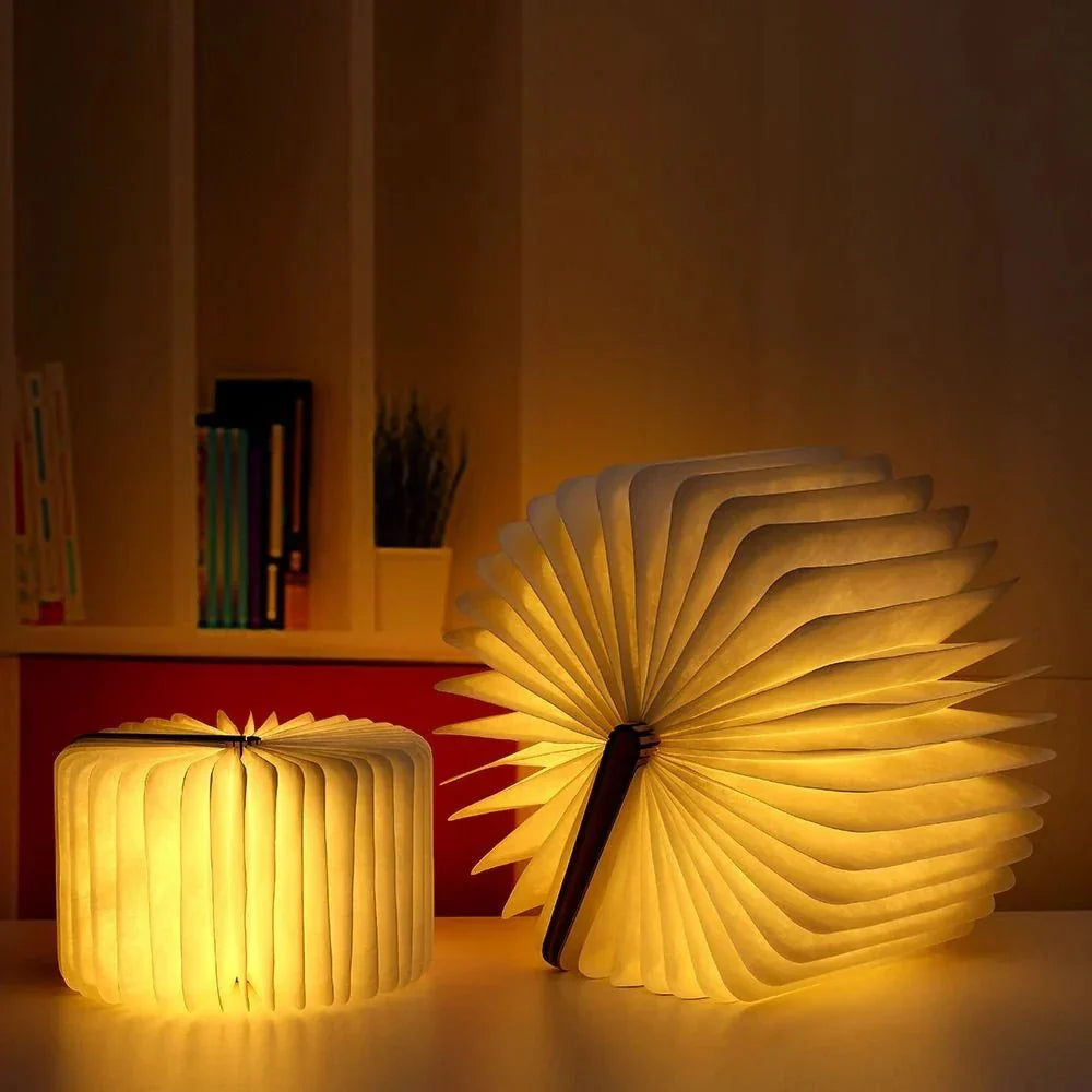 Lámpara de Mesa Lumibook Plegable Recargable