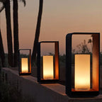 Luz LED Exterior Cuadrada Solar Impermeable
