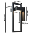 Lámpara de Pared Exterior Escandinava LED