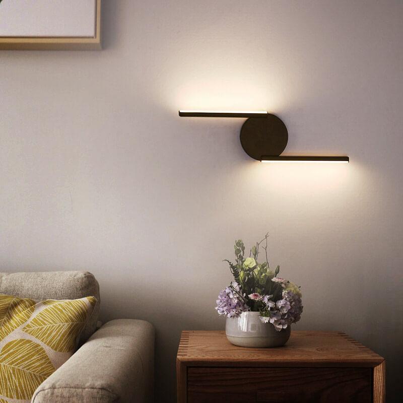 Luz de Pared LED Curves Line | Diseño Moderno Minimalista en Arco