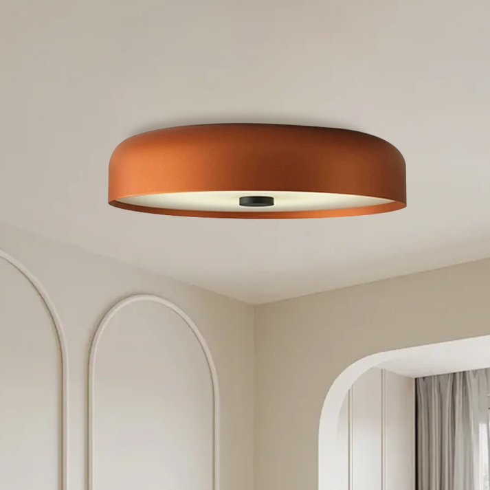 Lámpara de Techo Retro Nórdica | Plafón LED Minimalista