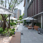 Luz LED Exterior Cuadrada Solar Impermeable