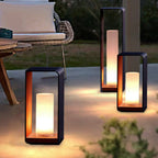 Luz LED Exterior Cuadrada Solar Impermeable