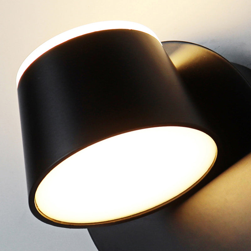 Lámpara de Pared LED Giratoria | Iluminación Moderna Ajustable