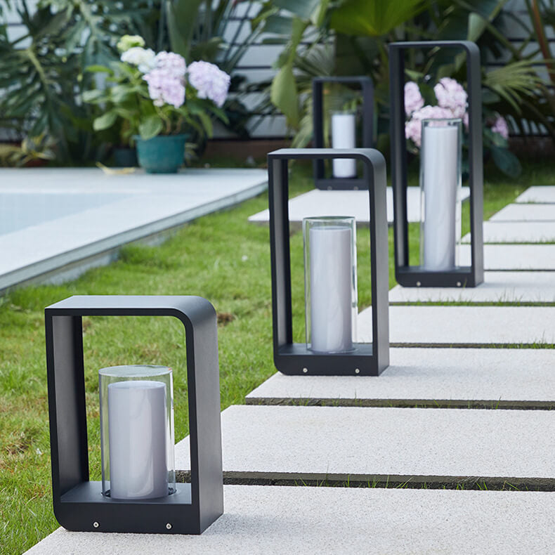 Luz LED Exterior Cuadrada Solar Impermeable