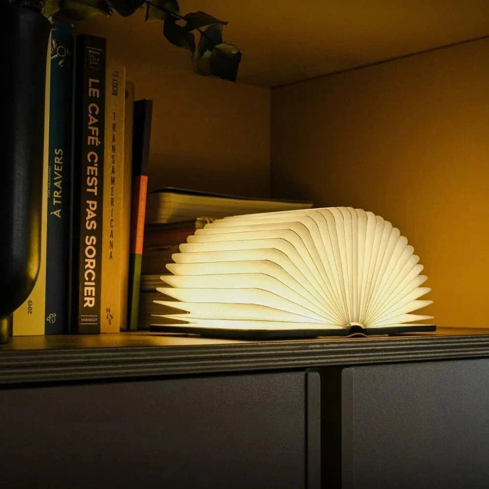 Lámpara de Mesa Lumibook Plegable Recargable