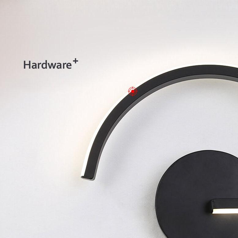 Luz de Pared LED Curves Line | Diseño Moderno Minimalista en Arco