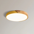 Lámpara de Techo LED Nórdica de Madera