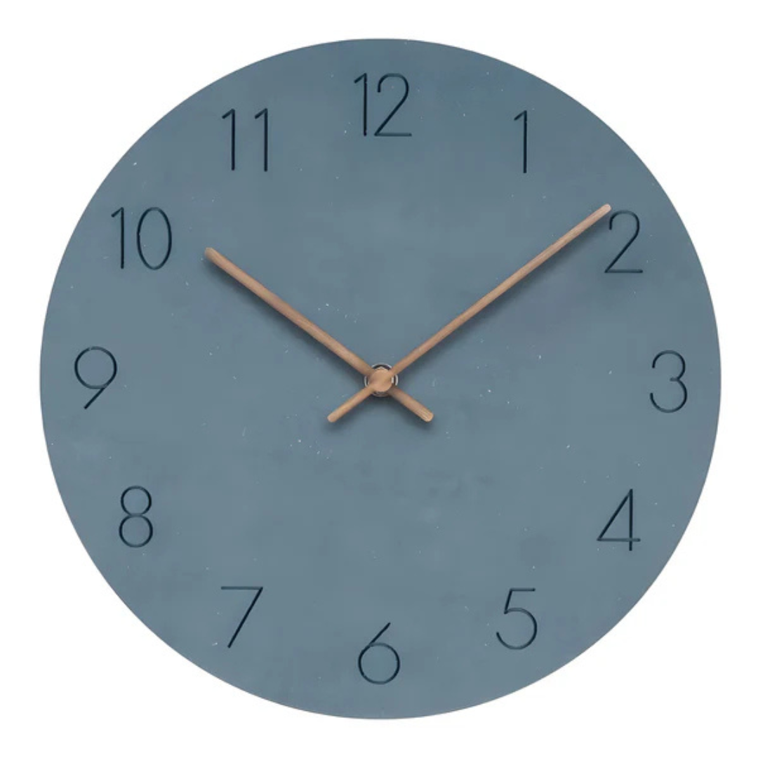 Reloj de Pared Minimalista Nork | Diseño Contemporáneo en Madera