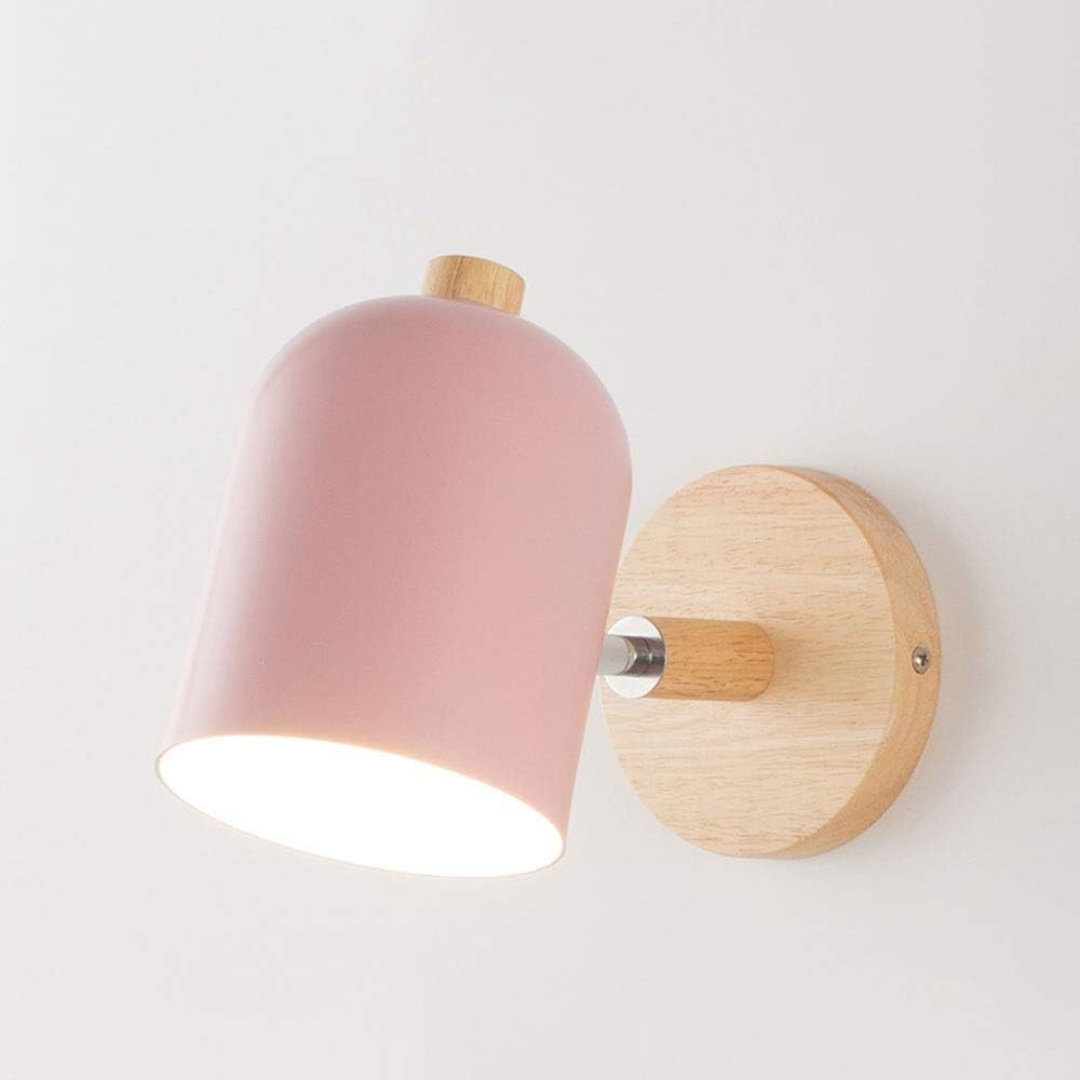 Lámpara de Pared Drelis | Diseño Minimalista Escandinavo de Madera