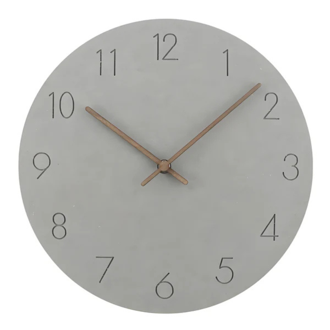 Reloj de Pared Minimalista Nork | Diseño Contemporáneo en Madera
