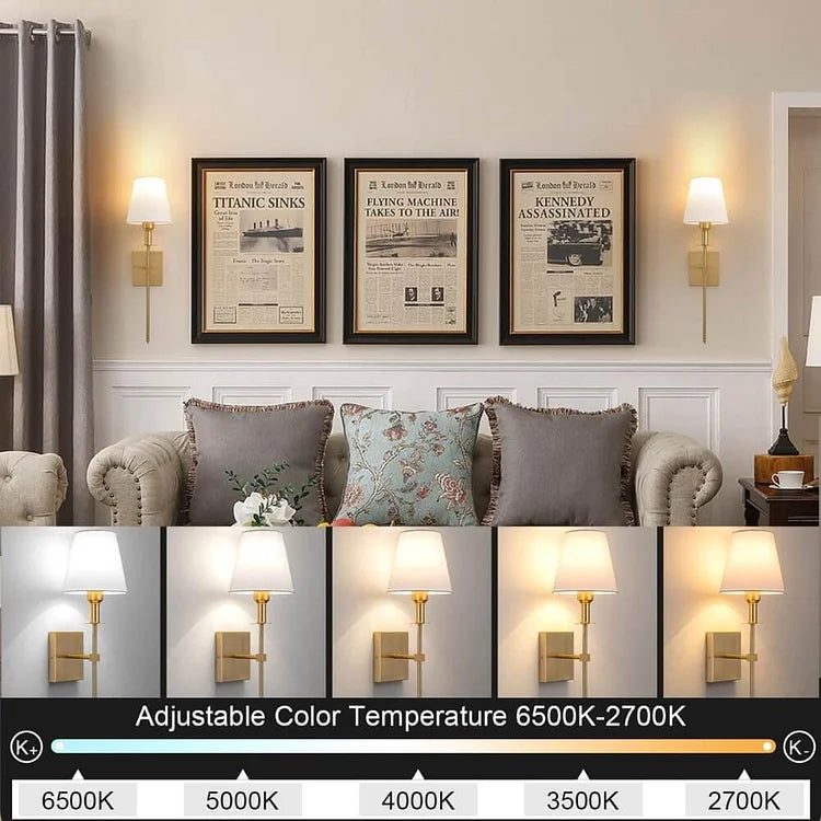 Luz de Pared Inalámbrica Recargable (Paquete de 2)