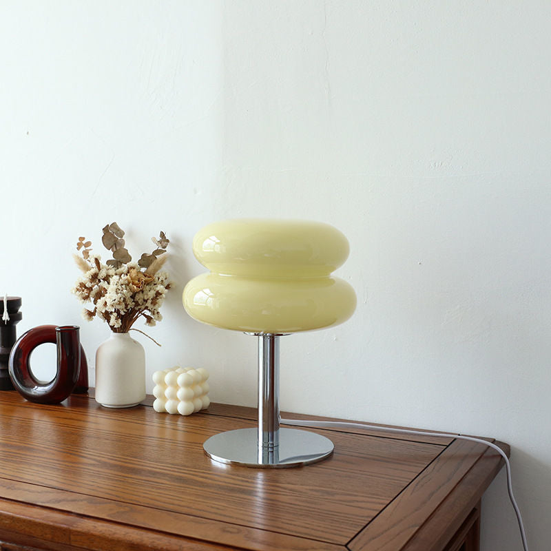 Lámpara de Mesa de Cristal Diseño Italiano