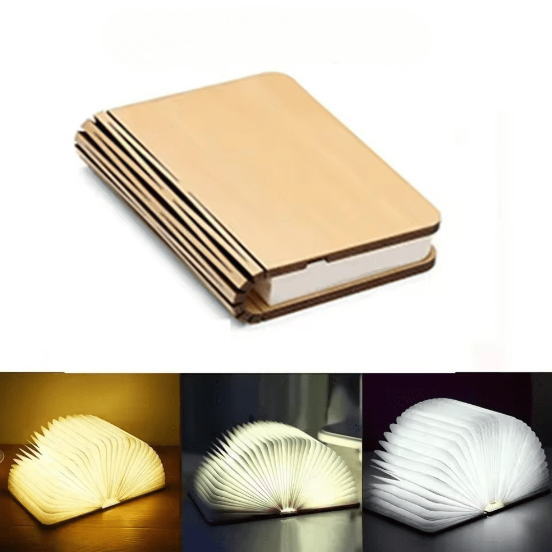 Lámpara de Mesa Lumibook Plegable Recargable