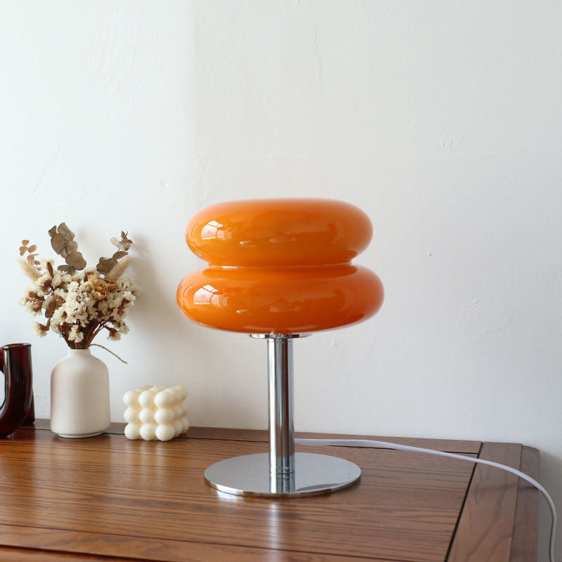 Lámpara de Mesa de Cristal Diseño Italiano