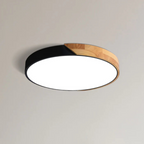 Lámpara de Techo LED Nórdica de Madera