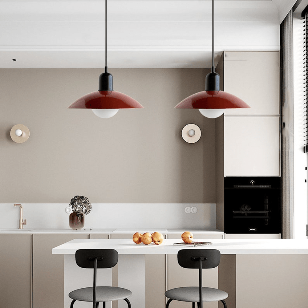 Lámpara Colgante Macaron Bauhaus | Lámpara de Techo Moderna y Colorida