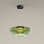 Lámpara colgante de vidrio | Luz colgante estilo Bauhaus
