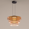 Lámpara colgante de vidrio | Luz colgante estilo Bauhaus