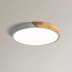 Lámpara de Techo LED Nórdica de Madera