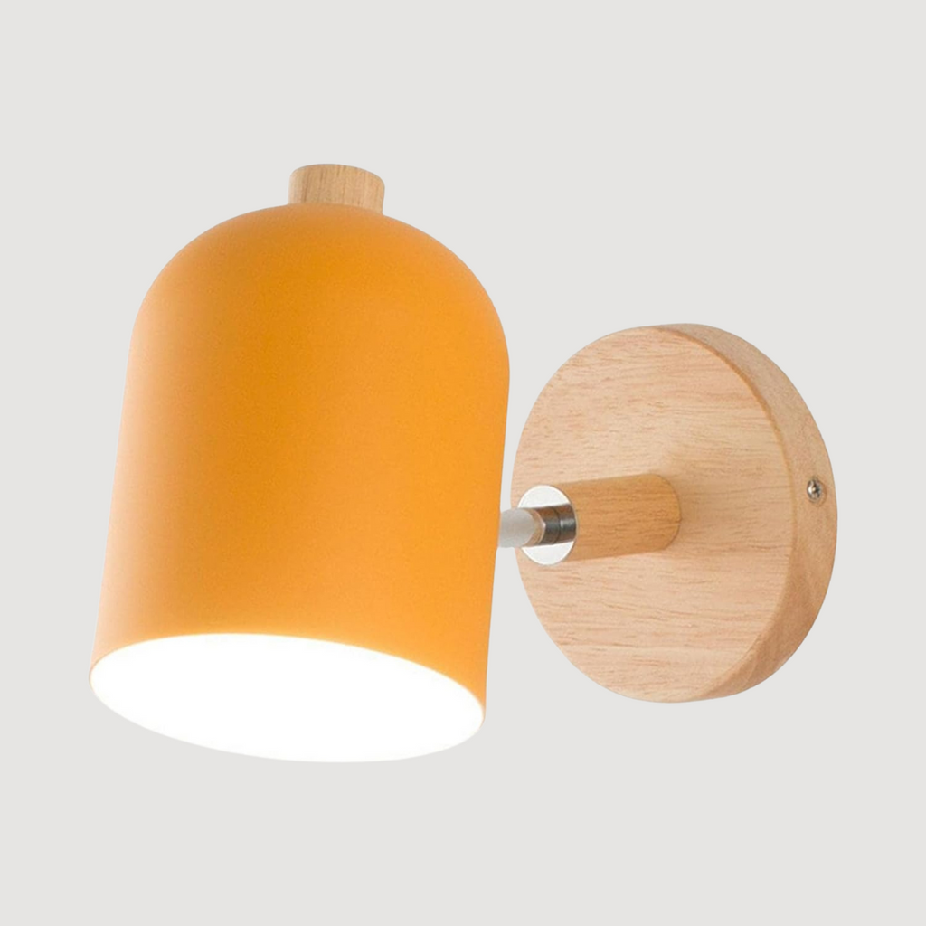 Lámpara de Pared Drelis | Diseño Minimalista Escandinavo de Madera