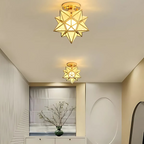 Lámpara de Techo LED Xelio | Elegante Luz Estrella Geométrica