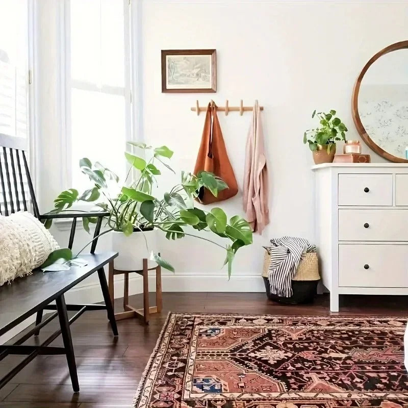 Estante de Pared Maeve | Organizador de Roble Macizo