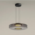Lámpara colgante de vidrio | Luz colgante estilo Bauhaus