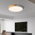 Lámpara de Techo LED Nórdica de Madera