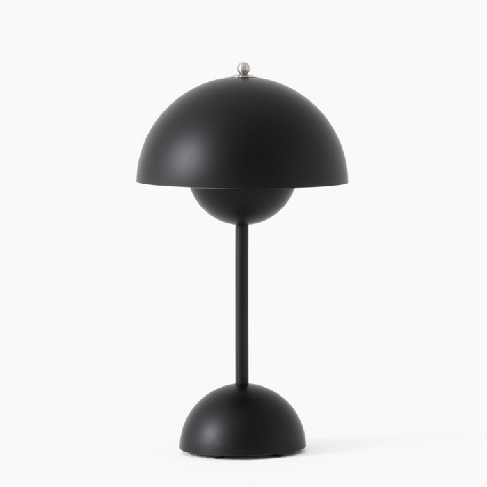 Lámpara de Mesa LED con Base de Hongo | Luz Nocturna Recargable con Control Táctil