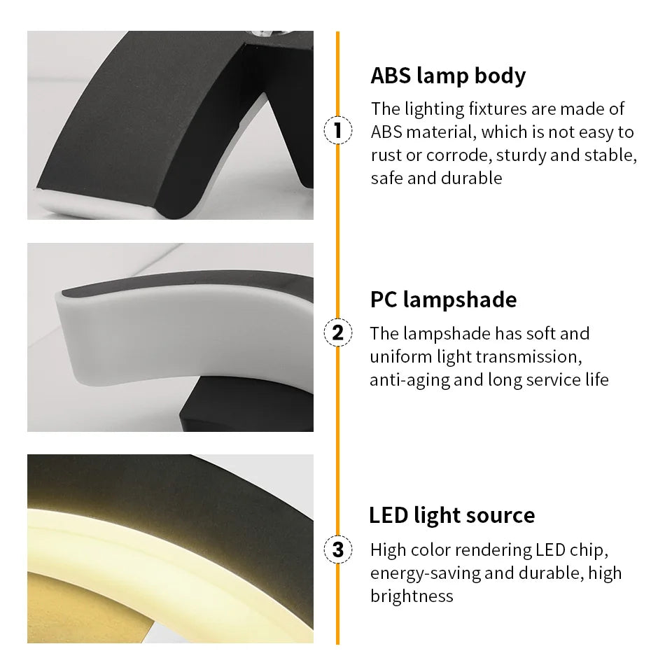 StormLite Farol de Pared Exterior IP66