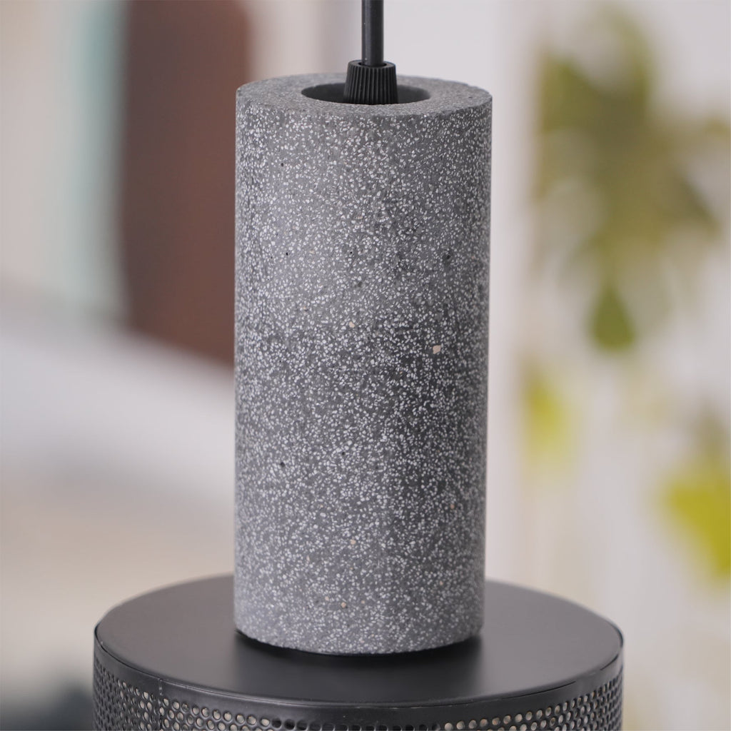 Lámpara Colgante de Concreto Urbana | Lámpara Colgante LED Industrial