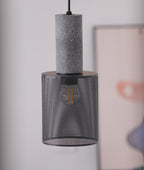 Lámpara Colgante de Concreto Urbana | Lámpara Colgante LED Industrial