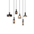 Lámpara Colgante de Concreto Urbana | Lámpara Colgante LED Industrial