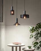 Lámpara Colgante de Concreto Urbana | Lámpara Colgante LED Industrial