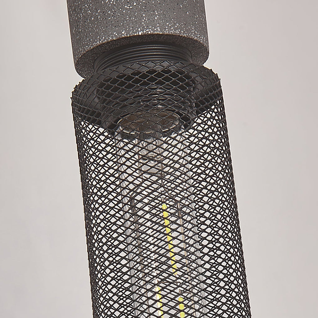 Lámpara Colgante de Concreto Urbana | Lámpara Colgante LED Industrial