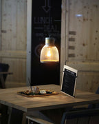 Lámpara Colgante de Concreto Urbana | Lámpara Colgante LED Industrial
